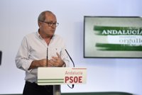 PSOE-A afirma que PP-A, Podemos e IU actúa como "una pinza" contra la Junta tras anunciar enmiendas al Presupuesto