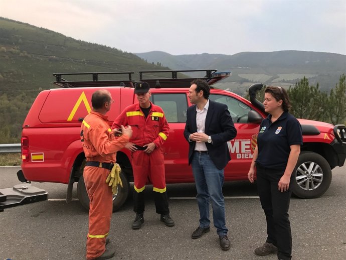 Fotos I Àudios Conseller Presidència Ibias Incendis