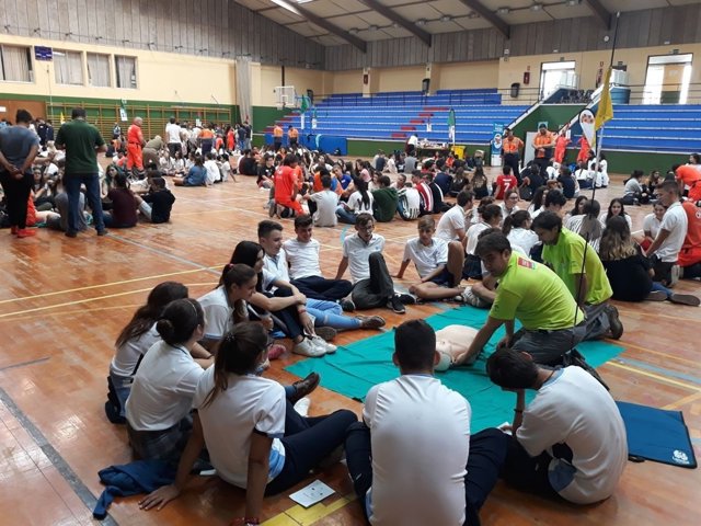 Jornada de reanimación cardiaca de la Junta en El Puerto