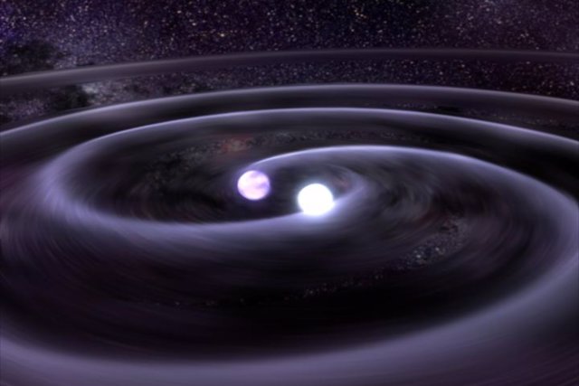 Detectan por primera vez ondas gravitacionales procedentes de una colisión de estrellas de neutrones