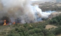Prealerta roja de incendios forestales en varias zonas de Aragón
