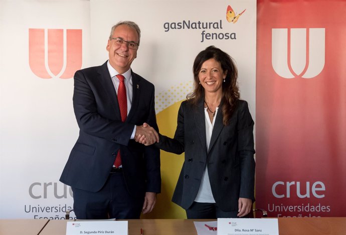 Firma acuerdo Gas Natural Fenosa y CRUE Universidades