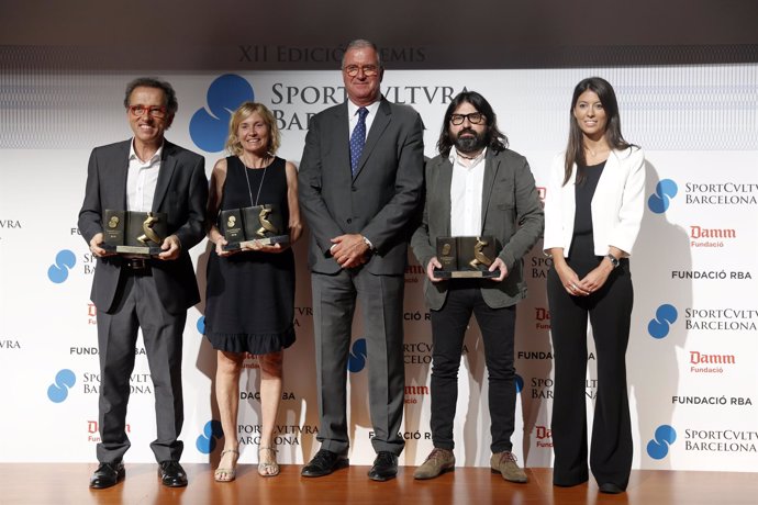 Premios Sport Cultura Barcelona, con J.Hurtado