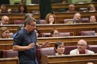 Domènech (CatComú) pide la "libertad inmediata" para Sànchez y Cuixart
