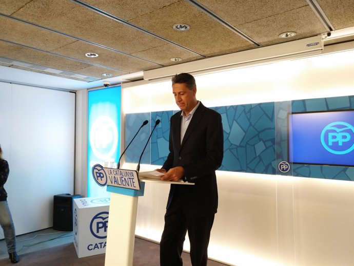 El president del PP català, Xavier Garcia Albiol