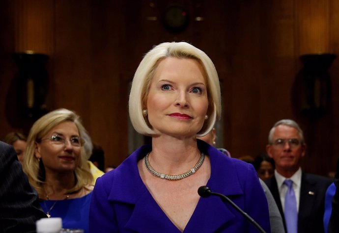 La nueva embajadora de EEUU en El Vaticano, Callista Gingrich.