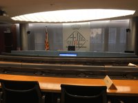 Barcelona suspende la comisión de Derechos Sociales por las detenciones de Sànchez y Cuixart