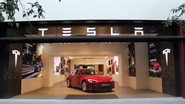 Tienda de Tesla en Barcelona