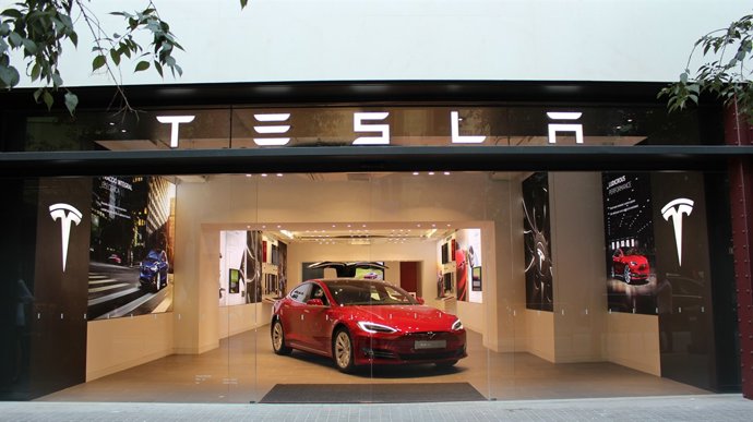 Botiga de Tesla a Barcelona