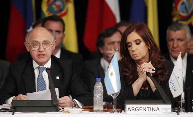 Cristina Fernandez de Kirchner y Héctor Timerman