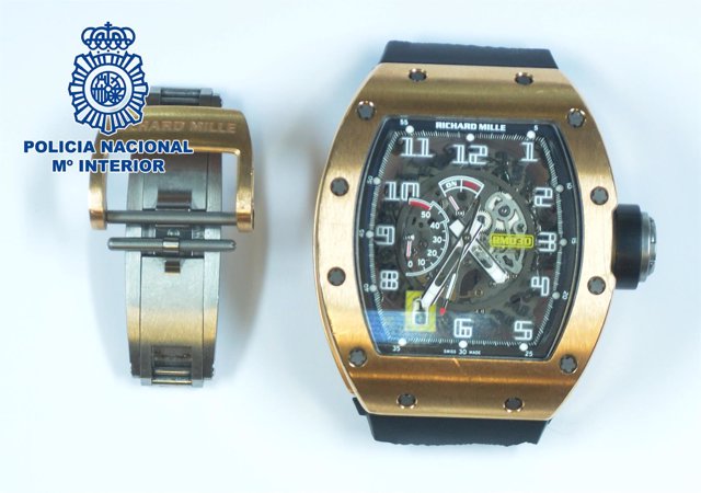 Detenidos tres miembros de la 'Banda del Rolex' que robaron en Ibiza un reloj de 130.000 euros