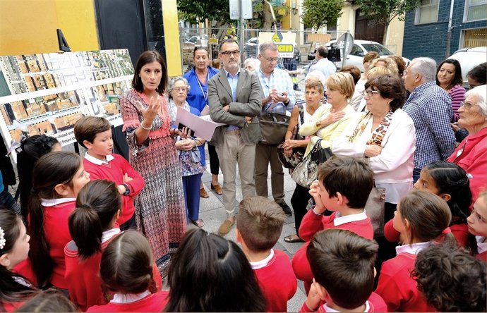 Alcaldesa escaleras Lope de Vega