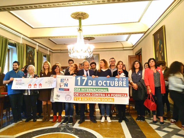 Dia internacional de lucha contra la pobreza y la exclusión en Oviedo