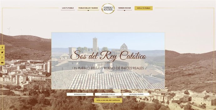 Ndp. Ya Se Puede Votar A Sos Del Rey Católico Como “El Pueblo Más Bello Y Bueno 