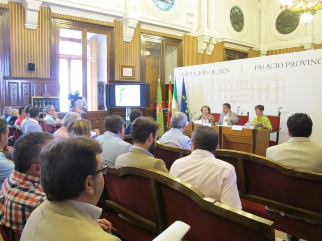 Reunión del Consejo de Alcaldes y Alcaldesas de la provincia de Jaén.Û