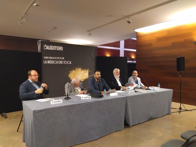 Presentación de la nueva temporada de música de cámara del Auditori