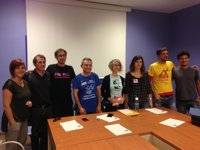 Organizaciones pacifistas y educativas reivindican la "desmilitarización" y el fomento de la paz en Expojove