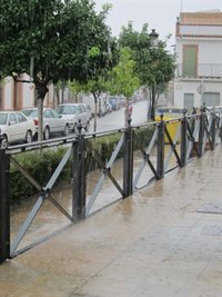 El temporal deja a 5.000 usuarios sin luz en la provincia de Huelva, que registra 2.512 rayos