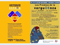 Una concentración por la unidad de España y otra antimonárquica coincidirán en Oviedo en la entrega de los Premios