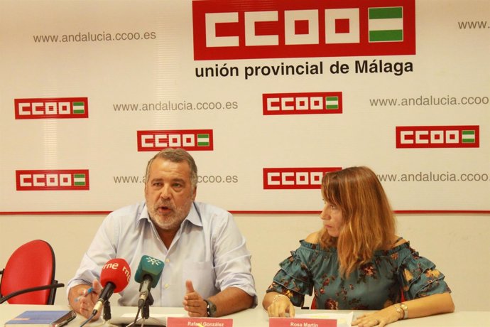 Rueda de prensa CCOO estudio agresiones fisicas