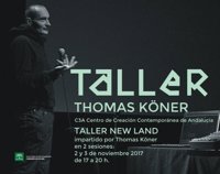 El C3A albergará en noviembre el taller 'New Land', impartido por Thomas Köner