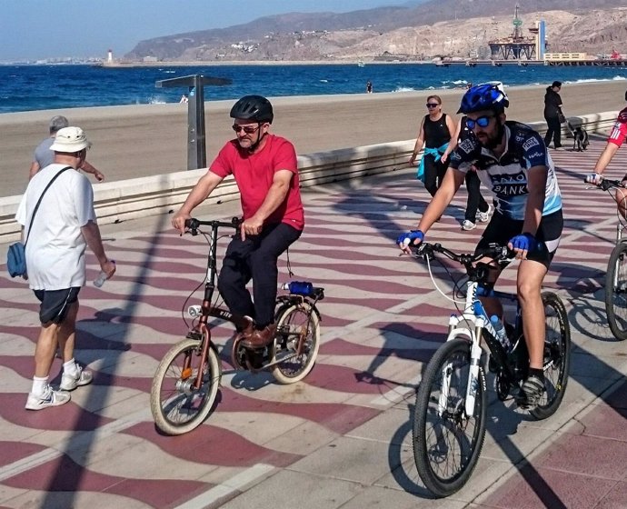 Carril bici en Almería