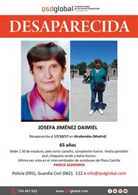 Buscan a una mujer de 65 años con Alzheimer desaparecida este martes cerca del intercambiador de Plaza de Castilla