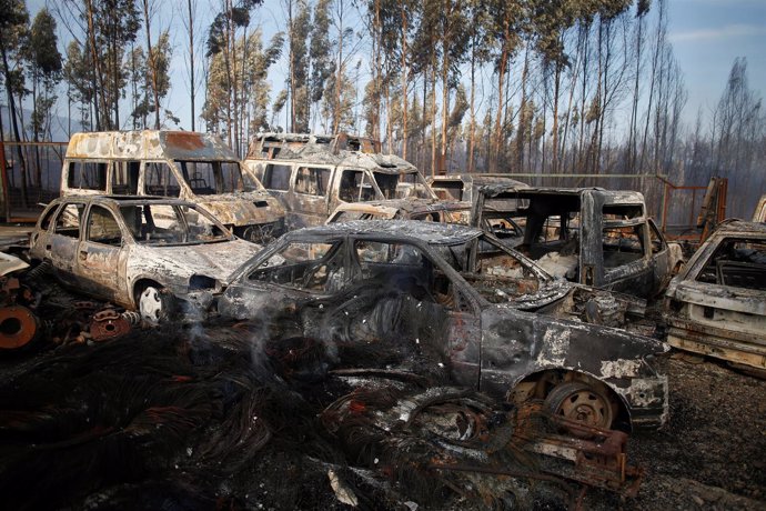 Incendios en Portugal