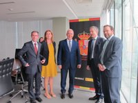 Ceniceros subraya que La Rioja es un lugar idónea para invertir porque "ofrece marco estable y seguridad jurídica"