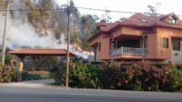 Detenido un vecino de Vigo de 55 años por un fuego por una imprudencia en su finca el domingo en Os Blancos