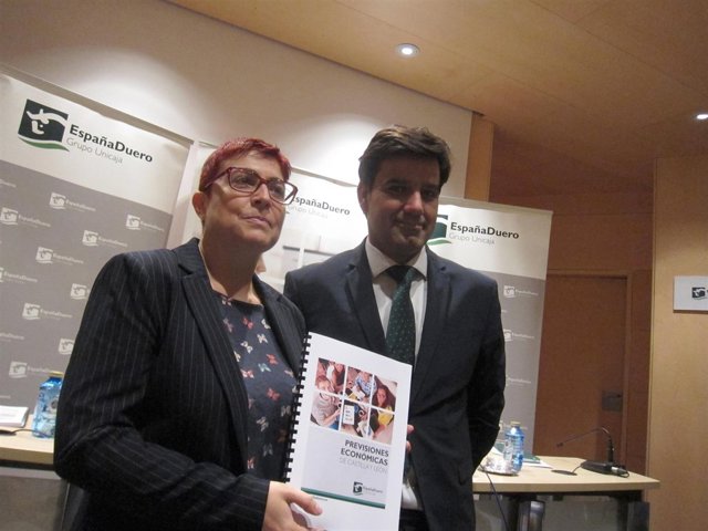 Elisa Becerra y Manuel Rubio, de España-Duero.                      