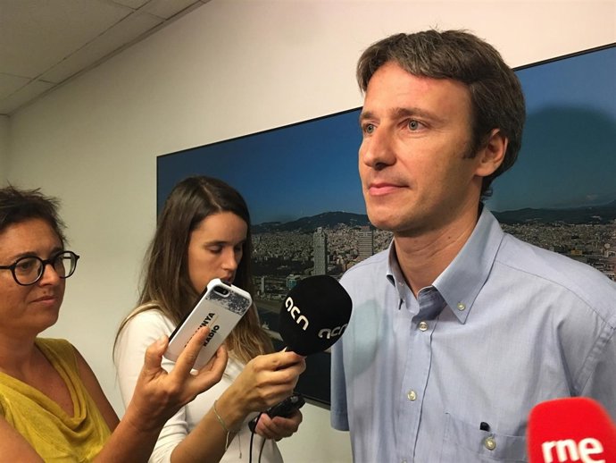 El director de Movilidad de Barcelona, Adrià Gomila