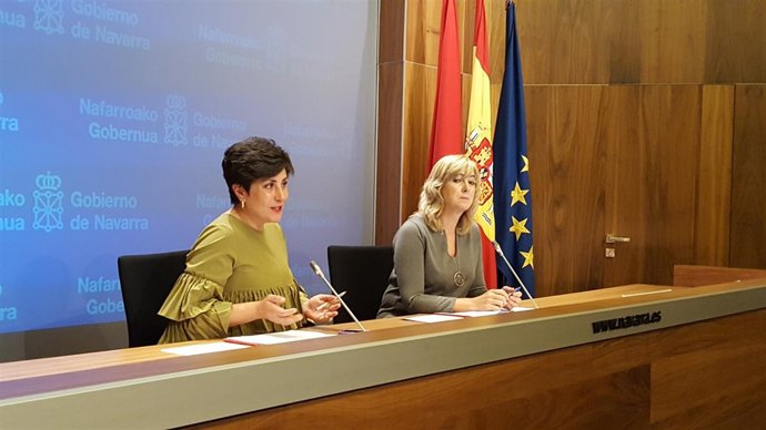 María Solana y Ana Ollo.