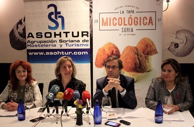 Presentación de la X Semana Micológica de Soria. 