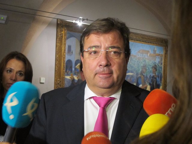 Guillermo Fernández Vara, presidente de Extremadura               