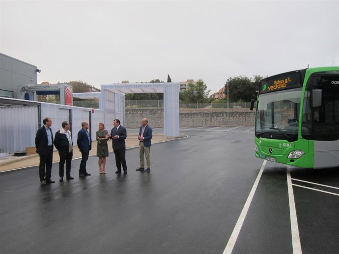 Nuevos garajes de autobuses urbanos en Cáceres    
