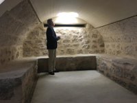 Una inversión de 190.000 euros permite la pavimentación y mejora de la iglesia de Las Angustias (Valladolid)