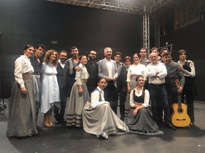 Miguel Ángel Vázquez asiste al ensayo de BFA