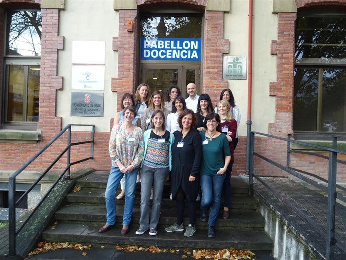 Participantes en el primer plan de formación de profesionales.