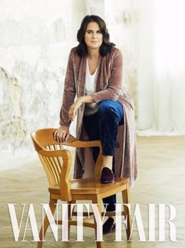 Conchita Martínez en la portada de Vanity Fair