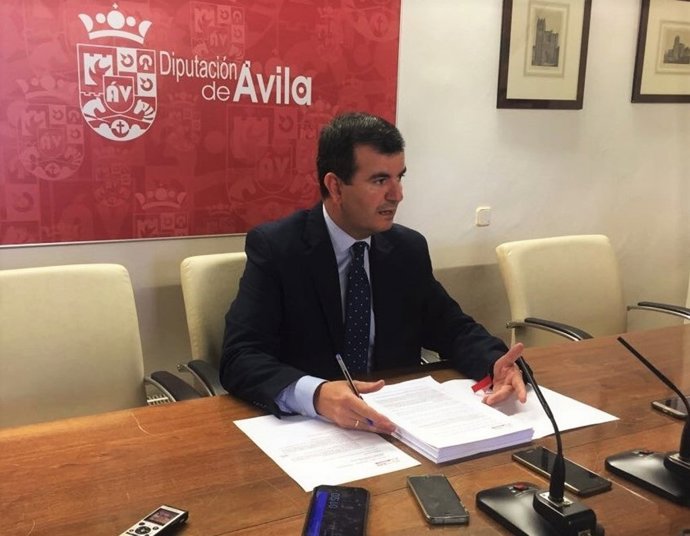  Ávila: Juan Pablo Martín,Portavoz Del Equipo Gbno Diputación Ävila