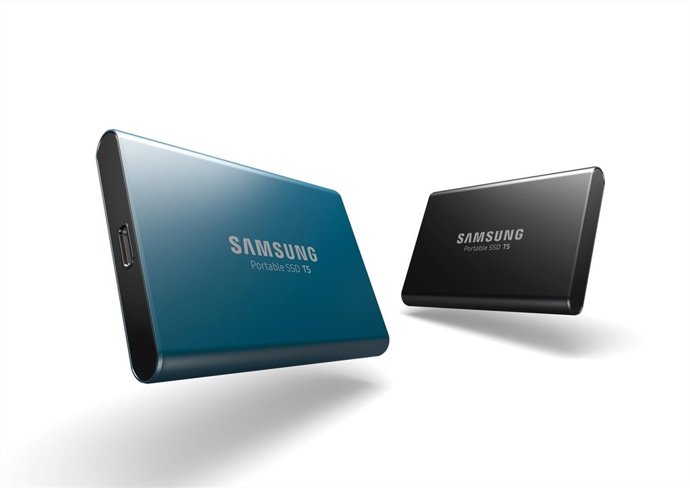 Unidad de almacenamiento portátil Samsung SSD T5