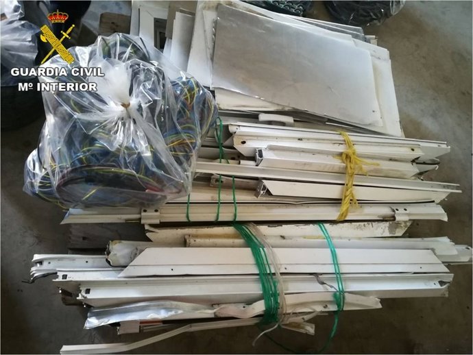 Material intervenido