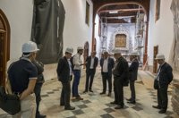 Clavijo subraya el compromiso institucional con el Santuario del Cristo de La Laguna (Tenerife)