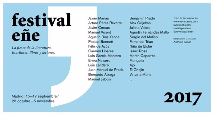 Cartel de la nueva edición del Festival Eñe
