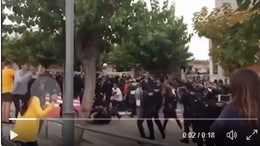 Un detingut per la Guàrdia Civil per donar una puntada al cap a un agent