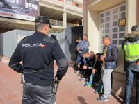 Cuatro detenidos por la compraventa de objetos robados por "el ladrón más activo" de Almería