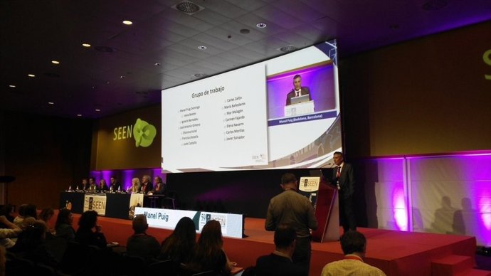 Una sessió del 59 Congrés de la Societat Espanyola d'Endocrinologia i Nutrició