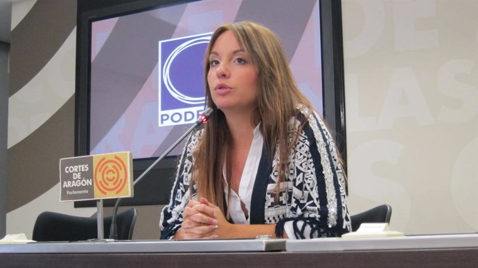 Maru Díaz, diputada de Podemos                           