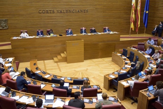 Corts Valencianes en imagen de archivo